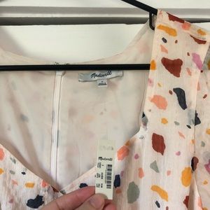 Madewell Terrazzo Print Dress 